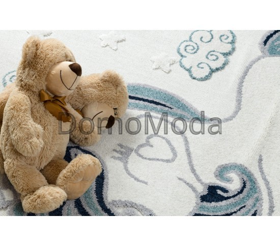 Детский ковер YOYO GD49 white / grey - Unicorn - высокое качество по лучшей цене в Украине изображение 3.