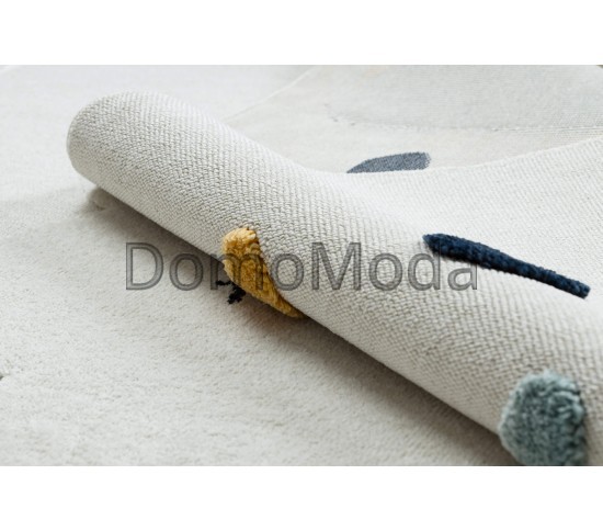 Детский ковер YOYO GD63 white / navy - Cloud Купить в интернет магазине ДомоМода фото 3 Детский ковер YOYO GD63 white / navy - Cloud - высокое качество по лучшей цене в Украине изображение 3.