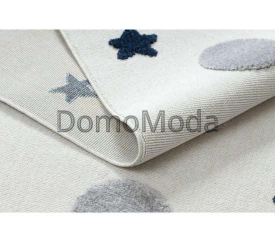 Дитячий килим YOYO GD75 white / grey - Stars, circles Купити в інтернет магазині ДомоМода фото 5 Дитячий килим YOYO GD75 white / grey - Stars, circles - Висока якість за найкращою ціною в Україні зображення 5.
