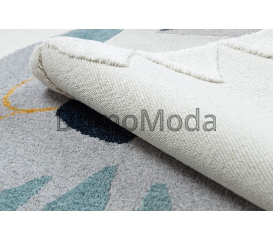 Дитячий килим YOYO GD80 white / grey - Tiger Купити в інтернет магазині ДомоМода фото 5 Дитячий килим YOYO GD80 white / grey - Tiger - Висока якість за найкращою ціною в Україні зображення 5.