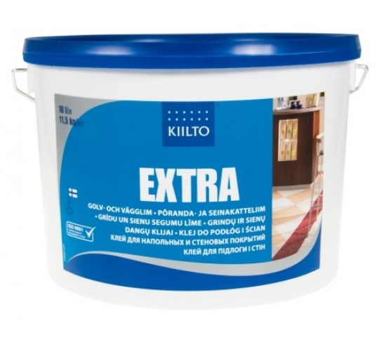 Клей Kiilto Extra 17кг Купити в інтернет магазині ДомоМода Клей Kiilto Extra 17кг - Висока якість за найкращою ціною в Україні
