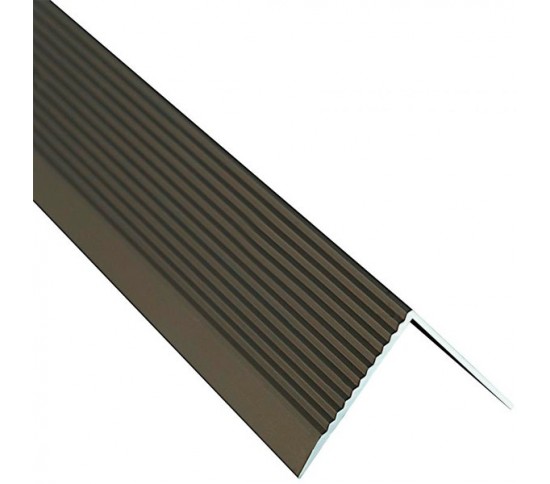 Профіль для східців, 30 х 30, бронза, 0.9 м - Висока якість за найкращою ціною в Україні