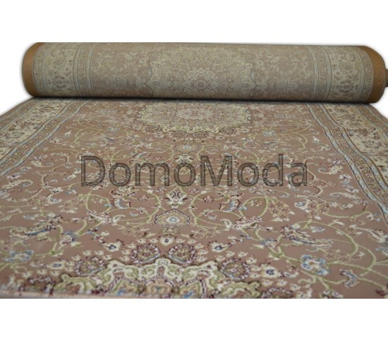 Высокоплотная ковровая дорожка Esfehan 4878A brown-ivory - высокое качество по лучшей цене в Украине изображение 2.