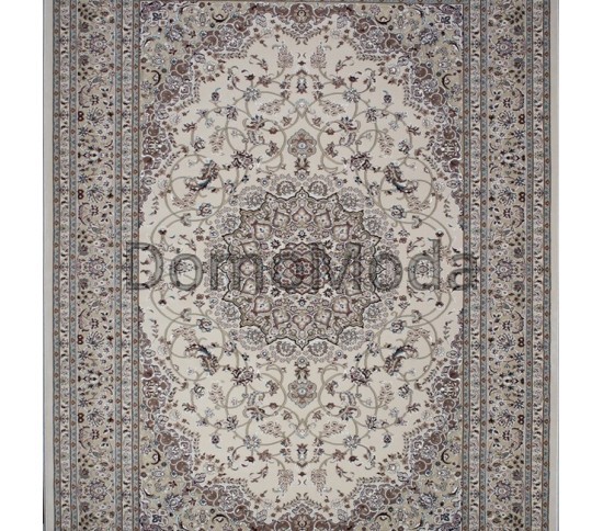 Високощільна килимова доріжка Esfahan 4878A ivory-l.beige - Висока якість за найкращою ціною в Україні
