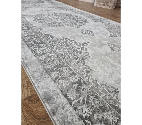 Високощільна килимова доріжка ODESSA 08126H P.GREY / C. POLY. GREY - Висока якість за найкращою ціною в Україні зображення 2.