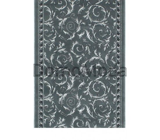 Високощільна килимова доріжка Safir 0001 gri - Висока якість за найкращою ціною в Україні