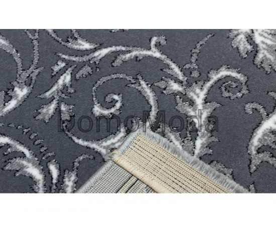 Високощільна килимова доріжка Safir 0001 gri - Висока якість за найкращою ціною в Україні зображення 3.