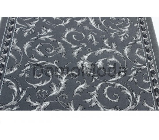 Високощільна килимова доріжка Safir 0001 gri - Висока якість за найкращою ціною в Україні зображення 2.