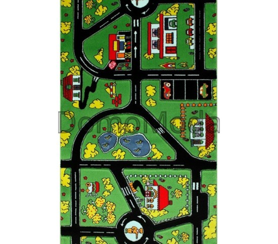 Дитяча килимова доріжка Rainbow 3272 green Купити в інтернет магазині ДомоМода Дитяча килимова доріжка Rainbow 3272 green - Висока якість за найкращою ціною в Україні