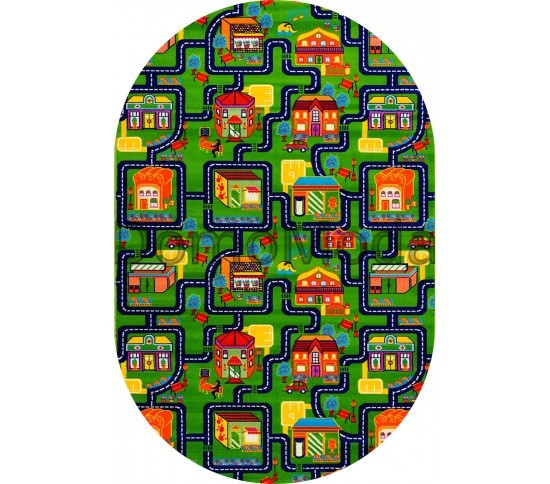 Детский ковер Baby 6046 GREEN/D.BLUE Купить в интернет магазине ДомоМода фото 3 Детский ковер Baby 6046 GREEN/D.BLUE - высокое качество по лучшей цене в Украине изображение 3.