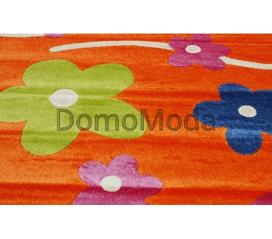 Детская ковровая дорожка Daisy Fulya 8947a  orange Купить в интернет магазине ДомоМода фото 2 Детская ковровая дорожка Daisy Fulya 8947a  orange - высокое качество по лучшей цене в Украине изображение 2.