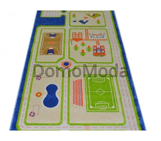 Детская ковровая дорожка Daisy Fulya 8c44b blue - высокое качество по лучшей цене в Украине