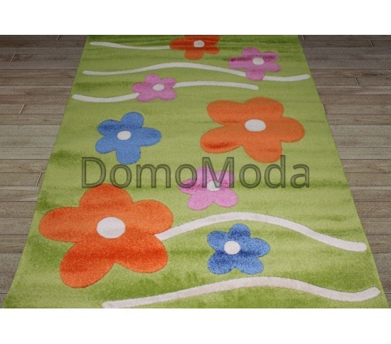 Дитяча килимова доріжка Daisy Fulya 8947a green Купити в інтернет магазині ДомоМода Дитяча килимова доріжка Daisy Fulya 8947a green - Висока якість за найкращою ціною в Україні
