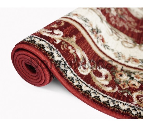 Синтетична килимова доріжка Selena / Lotos 535-210 red - Висока якість за найкращою ціною в Україні зображення 4.