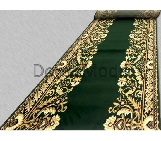 Килимова доріжка Silver / Gold Rada 028-32 green - Висока якість за найкращою ціною в Україні зображення 3.