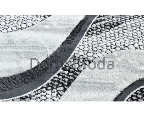 Синтетическая ковровая дорожка Festival 6015A black-anthracite - высокое качество по лучшей цене в Украине изображение 3.