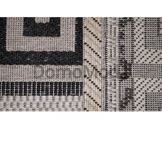 Безворсовая ковровая дорожка Natura 20014 Silver-Black Купить в интернет магазине ДомоМода фото 2 Безворсовая ковровая дорожка Natura 20014 Silver-Black - высокое качество по лучшей цене в Украине изображение 2.