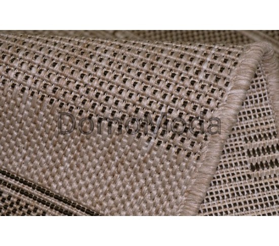 Безворсовая ковровая дорожка Natura 20311 Silver-Black - высокое качество по лучшей цене в Украине изображение 2.