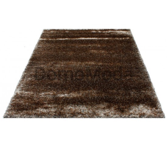 Високоворсна килимова доріжка Supershine R001с brown - Висока якість за найкращою ціною в Україні