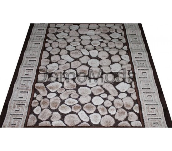 Синтетична килимова доріжка Chenill 2679B v.brown - Висока якість за найкращою ціною в Україні