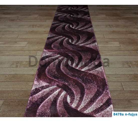 Синтетическая ковровая дорожка DaisyCarving 8478A fujya - высокое качество по лучшей цене в Украине