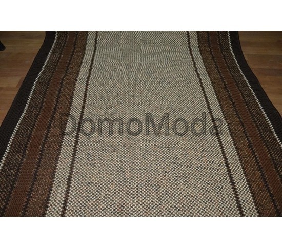 Синтетична килимова доріжка Дарничанка brown (Bari 02) - Висока якість за найкращою ціною в Україні