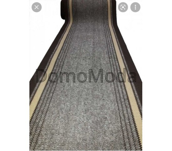 Синтетична килимова доріжка Дарничанка горіх black (Saba 10) - Висока якість за найкращою ціною в Україні