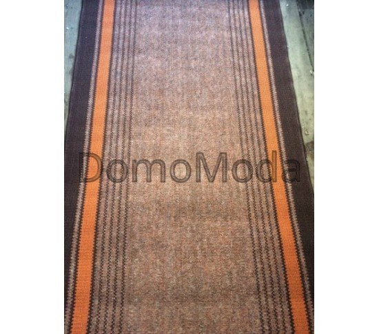 Синтетична килимова доріжка Дарничанка brown (Saba 01) - Висока якість за найкращою ціною в Україні