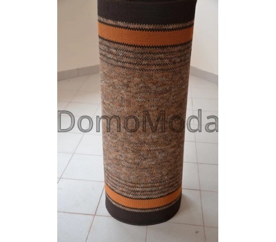 Синтетична килимова доріжка Дарничанка brown (Saba 01) - Висока якість за найкращою ціною в Україні зображення 4.