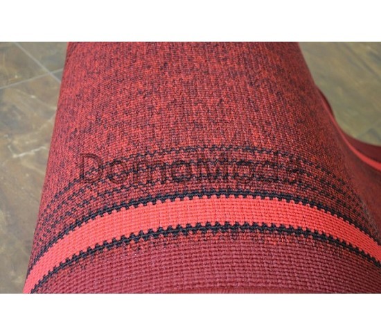 Синтетична килимова доріжка Дарничанка red (Saba 03) - Висока якість за найкращою ціною в Україні зображення 5.