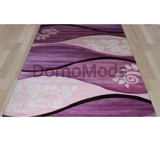 Синтетична килимова доріжка Exellent Carving 2885A lilac-lilac - Висока якість за найкращою ціною в Україні