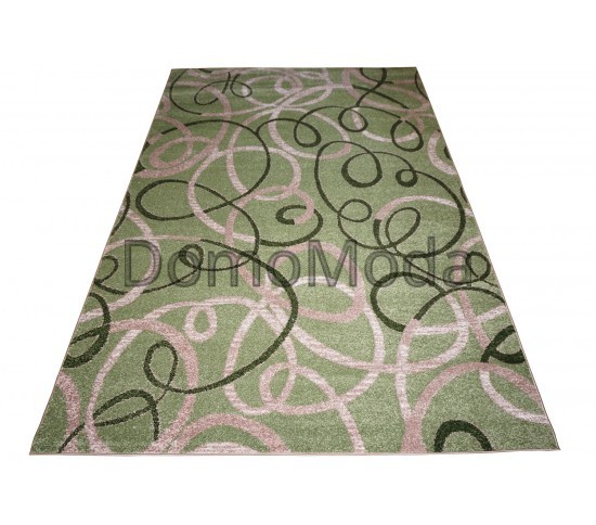 Синтетический ковер KIWI 02582A  L.Green/Beige Купить в интернет магазине ДомоМода Синтетический ковер KIWI 02582A  L.Green/Beige - высокое качество по лучшей цене в Украине