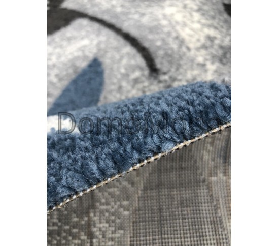 Синтетическая ковровая дорожка KIWI 02628A Blue/L.Grey - высокое качество по лучшей цене в Украине изображение 3.