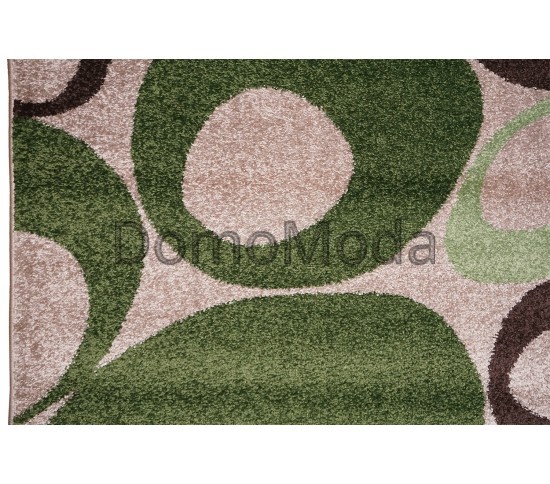 Синтетический ковер KIWI 02577B Beige/L.Green Купить в интернет магазине ДомоМода фото 2 Синтетический ковер KIWI 02577B Beige/L.Green - высокое качество по лучшей цене в Украине изображение 2.