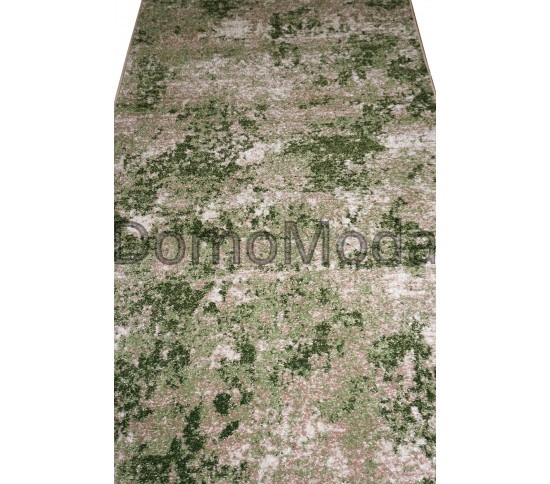 Синтетична килимова доріжка KIWI 02637A L.GREEN/BEIGE - Висока якість за найкращою ціною в Україні зображення 3.