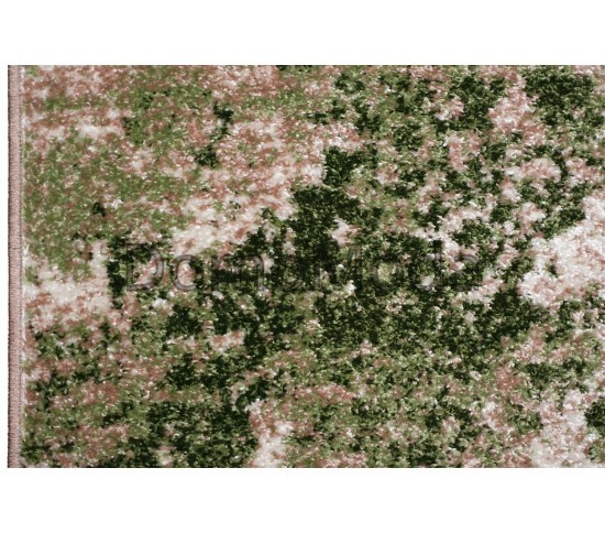 Синтетична килимова доріжка KIWI 02637A L.GREEN/BEIGE - Висока якість за найкращою ціною в Україні зображення 2.