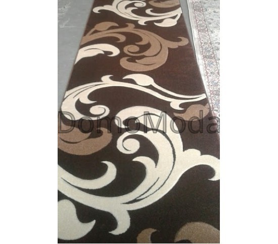 Синтетична килимова доріжка Legenda 0313 коричневий - Висока якість за найкращою ціною в Україні