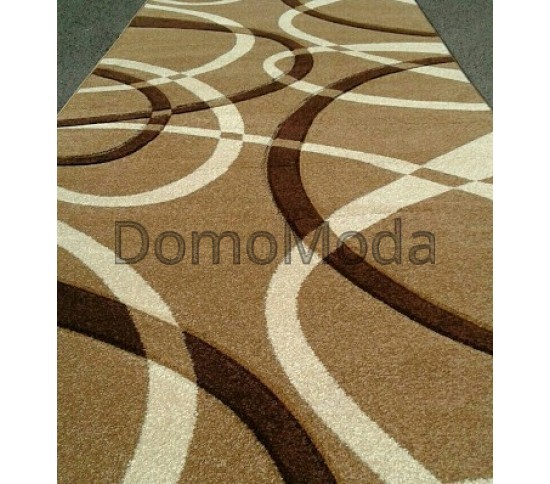 Синтетическая ковровая дорожка Legenda 0353 беж - высокое качество по лучшей цене в Украине