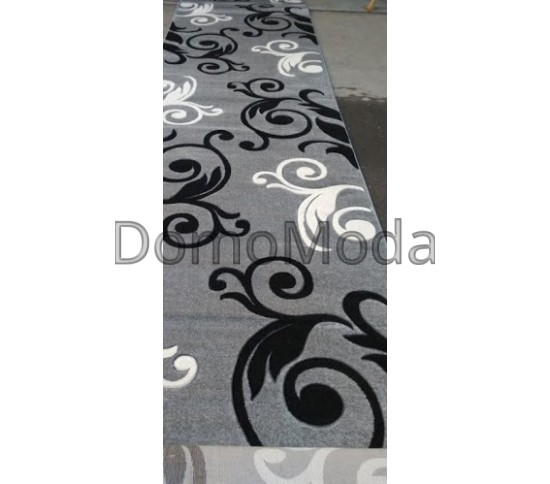 Синтетична килимова доріжка Legenda 0391 сірий - Висока якість за найкращою ціною в Україні