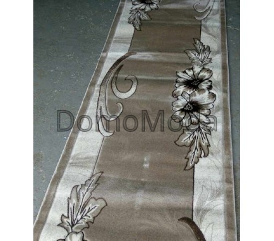 Синтетична килимова доріжка Liliya 0571 візон - Висока якість за найкращою ціною в Україні