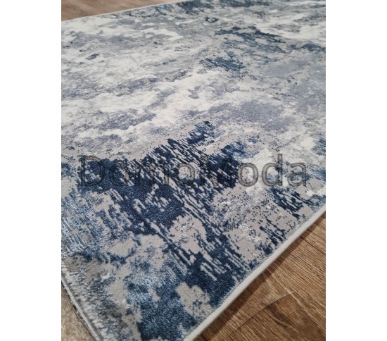 Синтетичена килимова доріжка MODA 04591A L.BLUE/VIZON - Висока якість за найкращою ціною в Україні зображення 3.