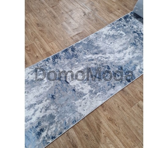 Синтетичена килимова доріжка MODA 04591A L.BLUE/VIZON - Висока якість за найкращою ціною в Україні зображення 2.