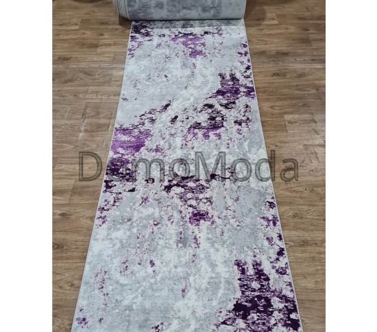 Синтетичена килимова доріжка MODA 04591A LILAC/L.GREY - Висока якість за найкращою ціною в Україні