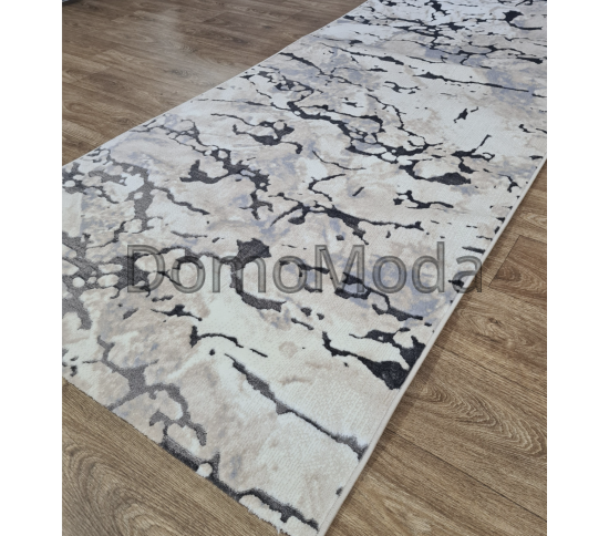 Синтетическая ковровая дорожка MODA 3831A BEIGE / L.GREY - высокое качество по лучшей цене в Украине изображение 2.
