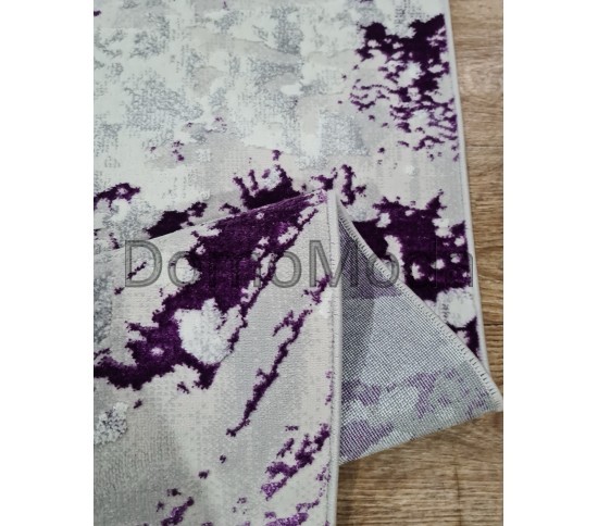 Синтетический ковер MODA 4576 LILAC/L.GREY Купить в интернет магазине ДомоМода фото 3 Синтетический ковер MODA 4576 LILAC/L.GREY - высокое качество по лучшей цене в Украине изображение 3.