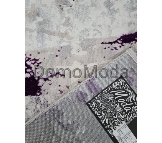 Синтетический ковер MODA 4576 LILAC/L.GREY Купить в интернет магазине ДомоМода фото 2 Синтетический ковер MODA 4576 LILAC/L.GREY - высокое качество по лучшей цене в Украине изображение 2.