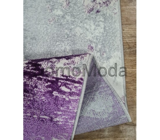 Синтетический ковер MODA 4591A LILAC/L.GREY - высокое качество по лучшей цене в Украине изображение 3.