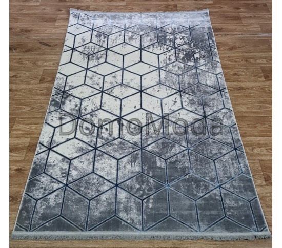 Синтетический ковер MODA 5503 L.BLUE / D.GREY Купить в интернет магазине ДомоМода Синтетический ковер MODA 5503 L.BLUE / D.GREY - высокое качество по лучшей цене в Украине