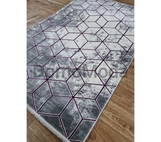 Синтетический ковер MODA 5503 LILAC/L.GREY Купить в интернет магазине ДомоМода фото 6 Синтетический ковер MODA 5503 LILAC/L.GREY - высокое качество по лучшей цене в Украине изображение 6.