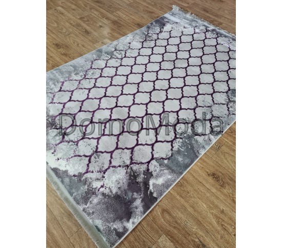 Синтетический ковер MODA 5758 GREY / LILAC GRI HB - высокое качество по лучшей цене в Украине изображение 3.
